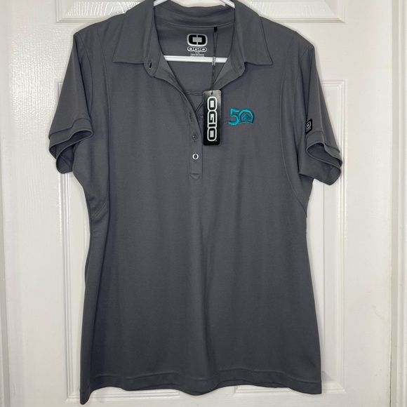 OGIO Other - OGIO Charcoal Gray Polo Golf Shirt Size Large NWT‎